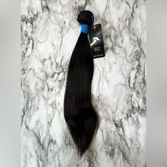 16 Inch Brazilian Human Hair Unprocessed Natural Straight black Hair Bu… - Picture 2 of 10